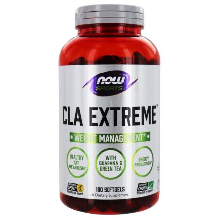 AGORA Esportes CLA Extremo - 180 Softgels NOW Foods