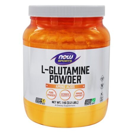 NOW Sports L-Glutamine Powder Aminoácidos – 35.3 oz. NOW Foods — foto 1 NOW Sports L-Glutamine Powder Aminoácidos – 35.3 oz. NOW Foods — foto 1