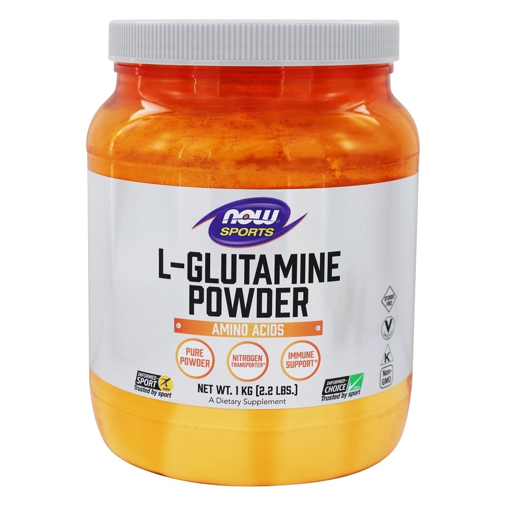 NOW Sports L-Glutamine Powder Aminoácidos – 35.3 oz. NOW Foods — foto 1 NOW Sports L-Glutamine Powder Aminoácidos - 35.3 oz. NOW Foods