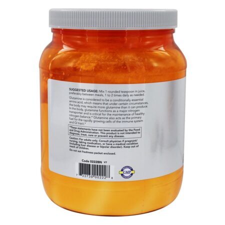 NOW Sports L-Glutamine Powder Aminoácidos – 35.3 oz. NOW Foods — foto 3 NOW Sports L-Glutamine Powder Aminoácidos – 35.3 oz. NOW Foods — foto 3