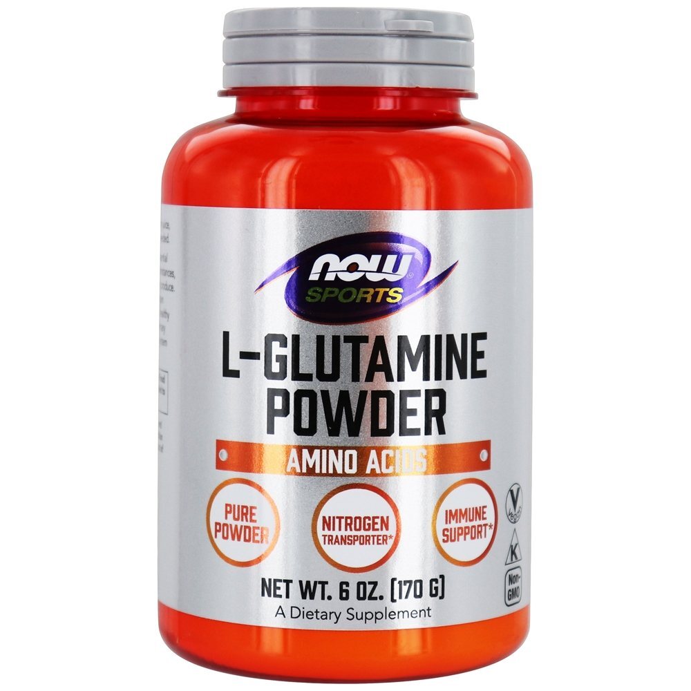 NOW Sports L-Glutamina em Pó - 6 oz. NOW Foods