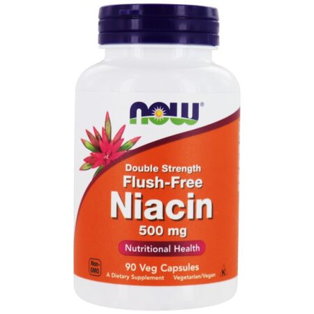 Força dupla sem niacina 500 mg. - 90 Cápsula (s) vegetal (s) NOW Foods