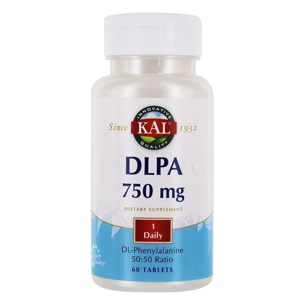 DLPA (Dl-Fenilalanina) 750 mg. - 60 Tablets Kal