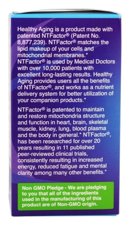 Envelhecimento Saudável com Fator NT - 120 Tablets Nutritional Therapeutics - Image 4