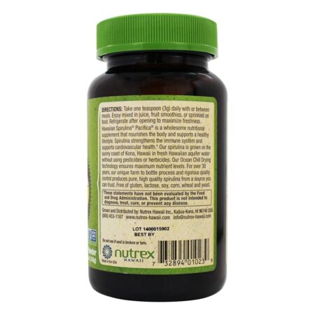 Pure Spirulina em pó havaiano - 5 oz. Nutrex Hawaii - Image 2