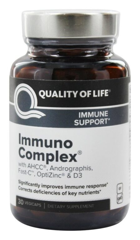 Immuno Complex AHCC - Cápsulas vegetarianas 30 Quality Of Life Labs