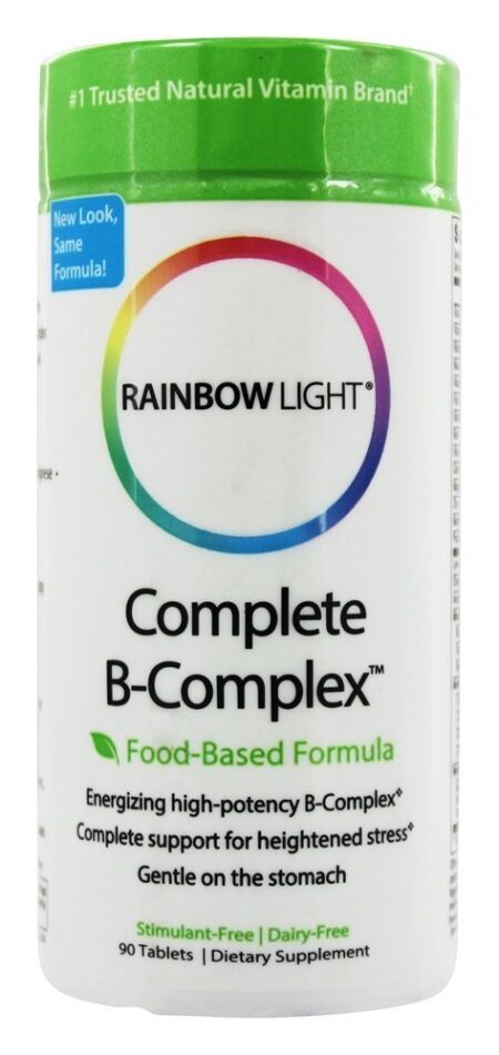 Complexo B Completo - 90 Tablets Rainbow Light