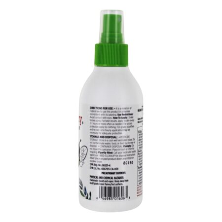 Buzz Away Deet Grátis Repelente De Insetos Citronela Spray - 6 fl. oz. Quantum Health - Image 2