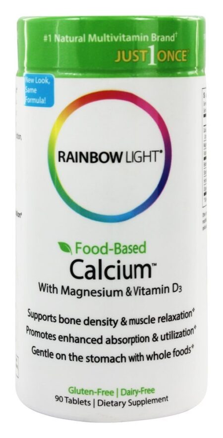 Cálcio à base de alimentos - 90 Tablets Rainbow Light