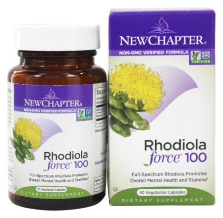 Rhodiolaforce 100 - Cápsulas 30 New Chapter