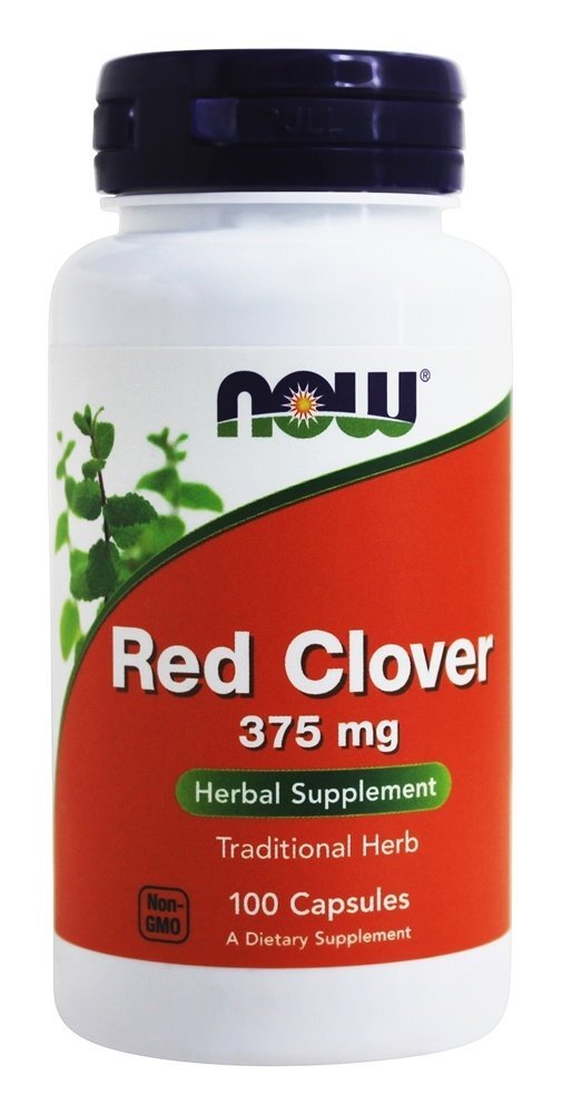 Trevo Vermelho 375 mg. - Cápsulas 100 NOW Foods