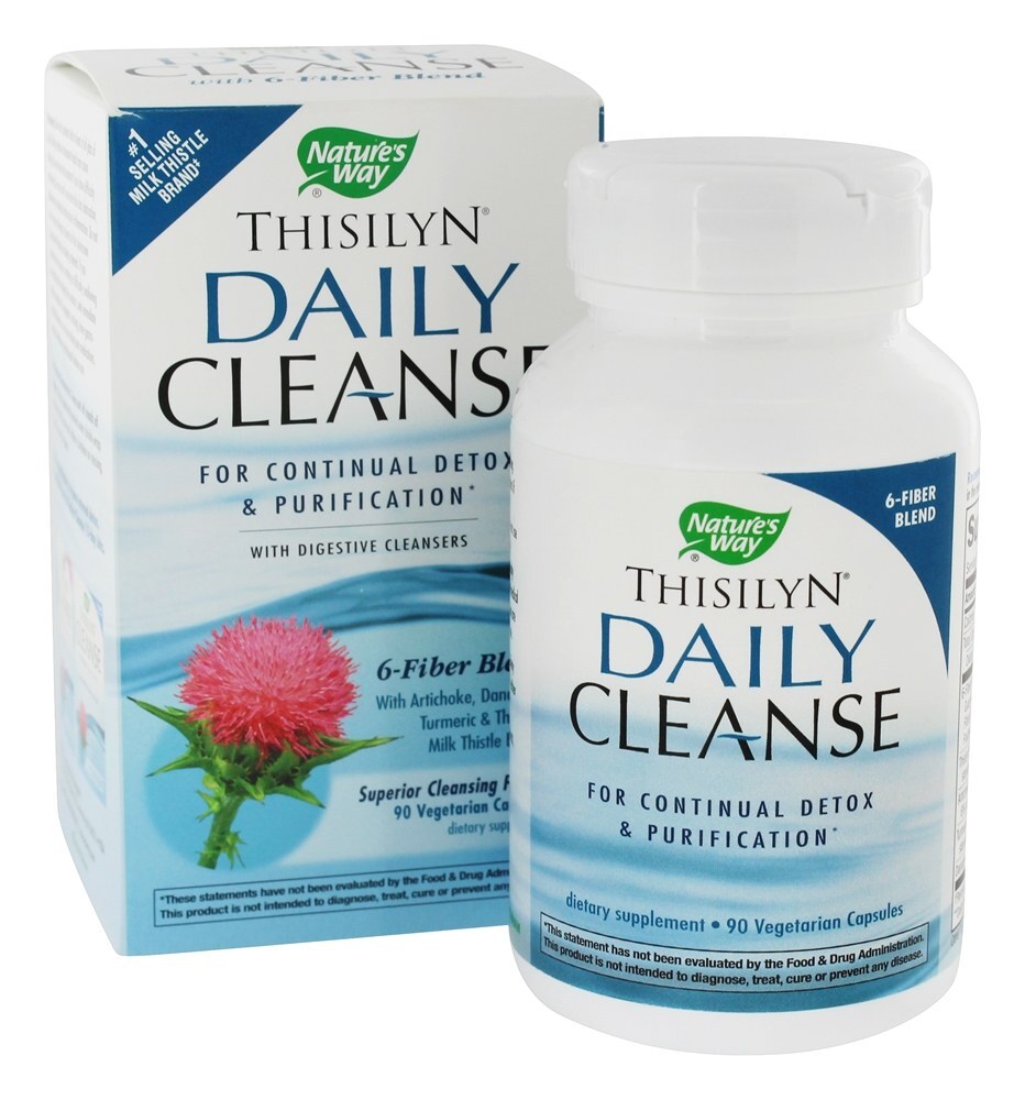 Thisilyn Daily Cleanse - Cápsulas vegetarianas 90 Nature's Way