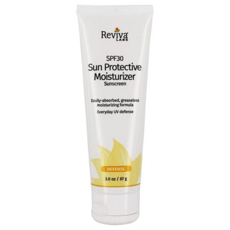 Creme Hidratante Protector Solar 30 SPF - 3 oz. Reviva Labs