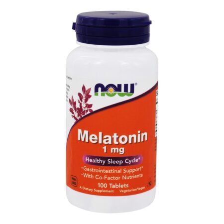 Melatonina 1 mg. - 100 Tablets NOW Foods