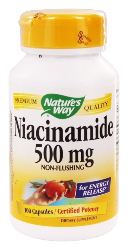 Niacinamida 500 mg. - Cápsulas 100 Nature's Way