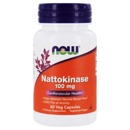 Nattokinase 100 mg. - 60 Cápsula (s) vegetal (s) NOW Foods