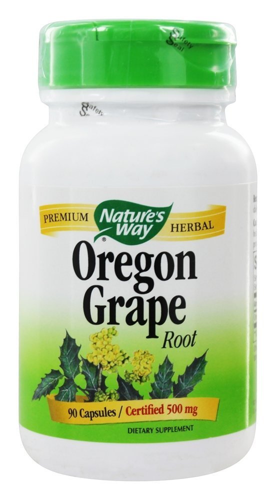 Oregon Grape Uva 475 mg. - Cápsulas 100 Nature's Way