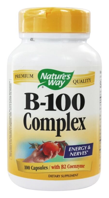 Complexo Vitamina B100 - Cápsulas 100 Nature's Way