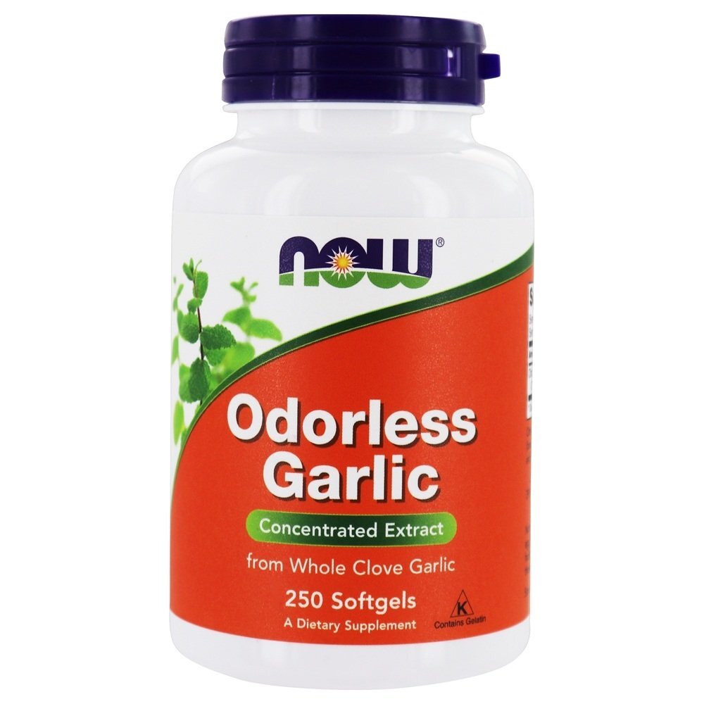 Alho Inodoro 50 mg. - 250 Softgels NOW Foods