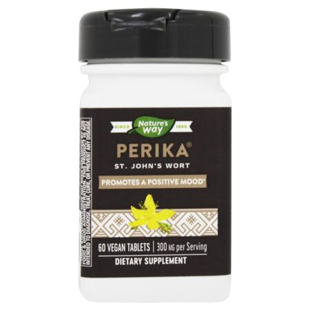 Erva de São João Perika 300 mg . - 60 Tablet (s) vegano (s) Nature's Way