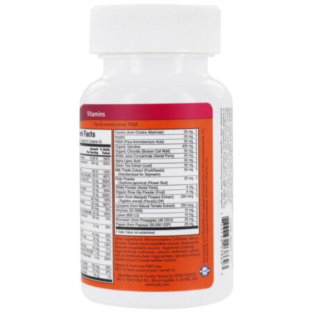 Special Two Multi Viitamin - 90 Tablets NOW Foods - Image 3