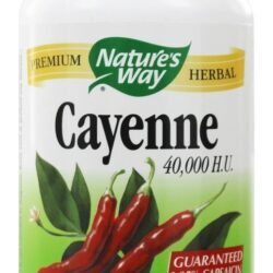 Pimenta de Caiena 450 mg. - Cápsulas 180 Nature's Way