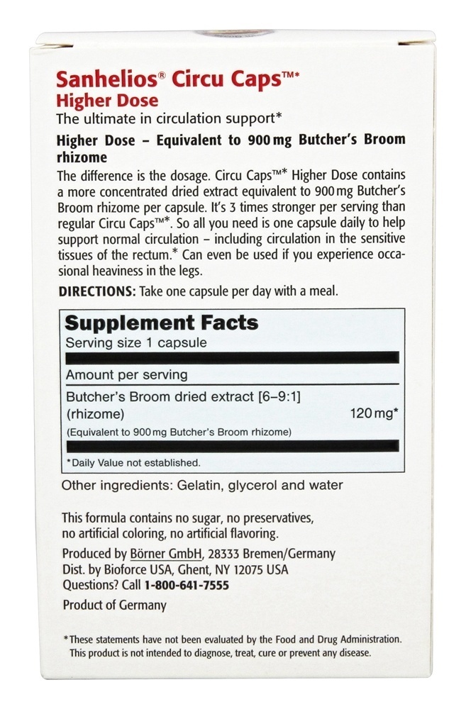Circu Caps Maior Dose 120 mg. - Cápsulas 50 Sanhelios - Imagem 2