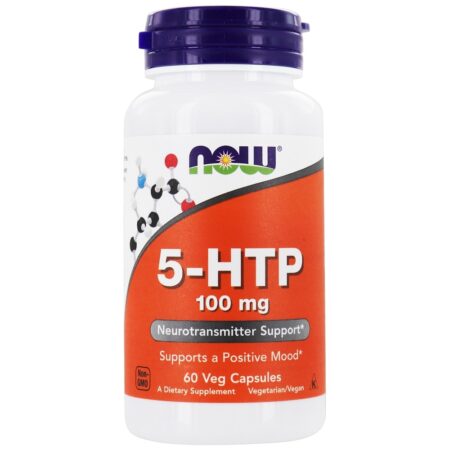 5-HTP 100 mg. - 60 Cápsula (s) vegetal (s) NOW Foods