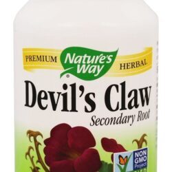 Raiz Secundária da Garra do Diabo 480 mg. - Cápsulas vegetarianas 100 Nature's Way