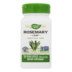 Folha de alecrim 700 mg. - Cápsulas Vegan 100 Nature's Way