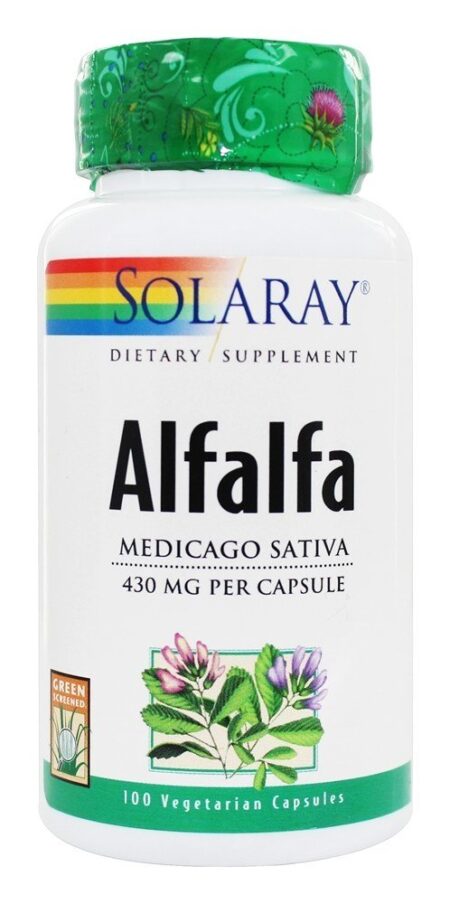 Alfafa 430 mg. - Cápsulas 100 Solaray