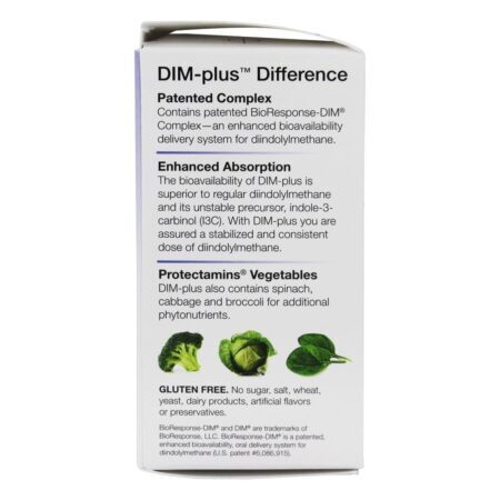 DIM-Plus Fórmula para Metabolismo Estrogênico - Cápsulas 60 Nature's Way - Imagem 4