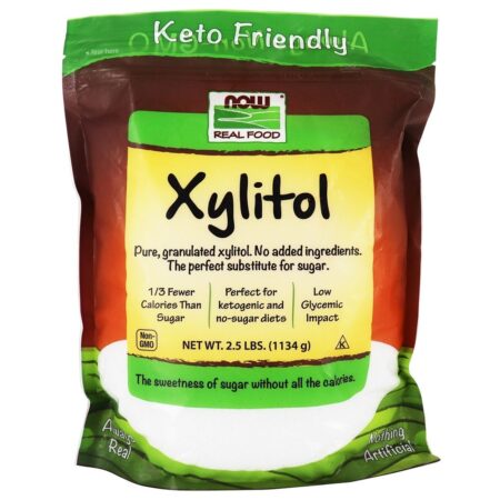 NOW Real Food Xilitol - 2.5 lbs. NOW Foods