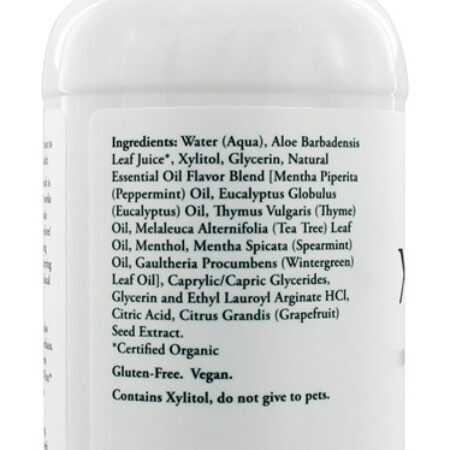Xyliwhite Mouthwash Sabor Refrescante - 16 fl. oz. NOW Foods - Imagem 2
