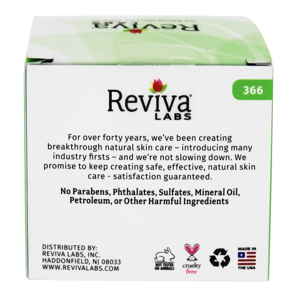 Alpha Lipóico ácido Vitamina C éster DMAE Firmando Facial Creme - 2 oz. Reviva Labs - Imagem 3