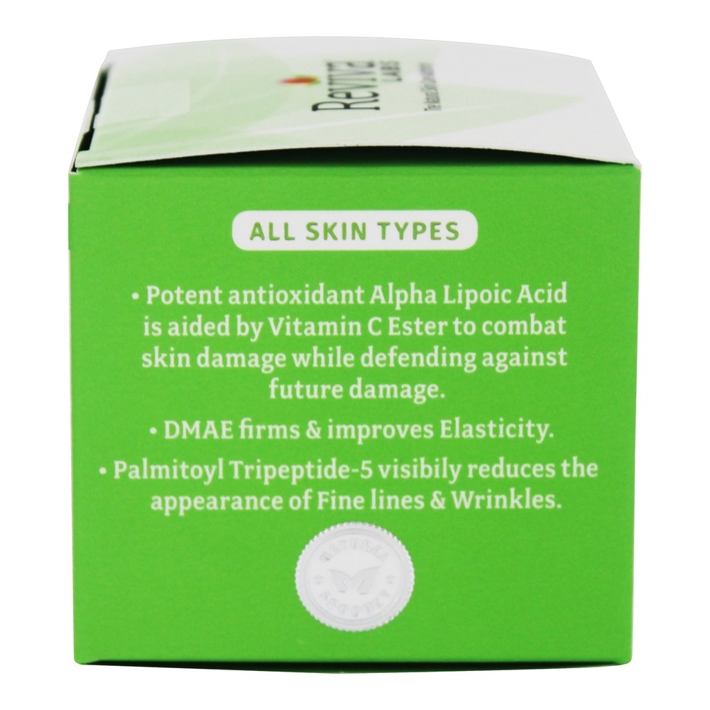 Alpha Lipóico ácido Vitamina C éster DMAE Firmando Facial Creme - 2 oz. Reviva Labs - Imagem 4