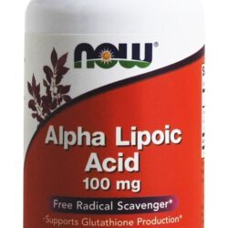 Ácido Alpha-Lipóico 100 mg. - Cápsulas vegetarianas 60 NOW Foods