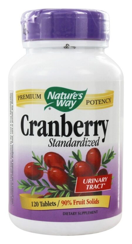 Cranberry Padronizado - 120 Tablets Nature's Way