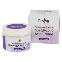 Força Profissional 5 % Ácido Glicólico Creme Anti-Envelhecimento para Rosto - 1.5 oz. Reviva Labs