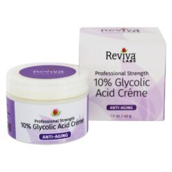 Força Profissional 10 % Ácido Glicólico Anti-Aging Face Creme - 1.5 oz. Reviva Labs