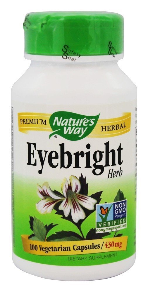 Eyebright Herb 430 mg. - Cápsulas vegetarianas 100 Nature's Way