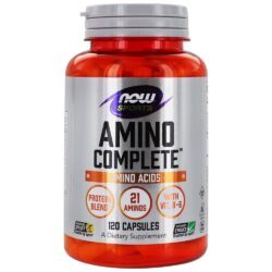 NOW Sports Aminoácidos Completos - Cápsulas 120 NOW Foods