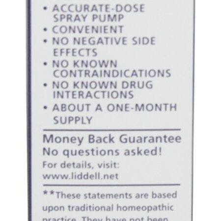 Vital Oral Perda de Peso XL Spray Oral Homeopático - 1 fl. oz. Liddell Laboratories - Imagem 4