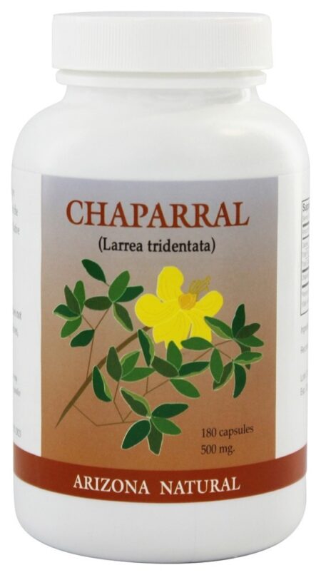 Chaparral 500 Mg. - Cápsulas 180 Arizona Natural