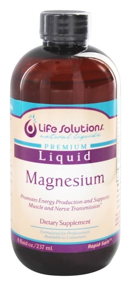 Magnésio Líquido - 8 fl. oz. Life Solutions