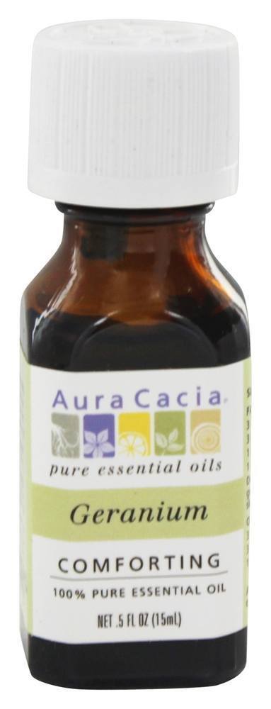 Gerânio de Consolação do Óleo Essencial - 0.5 fl. oz. Aura Cacia