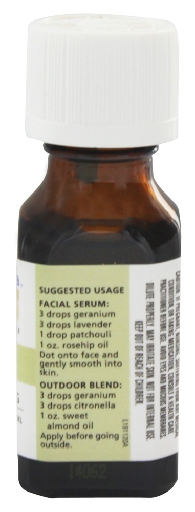 Gerânio de Consolação do Óleo Essencial - 0.5 fl. oz. Aura Cacia - Imagem 2