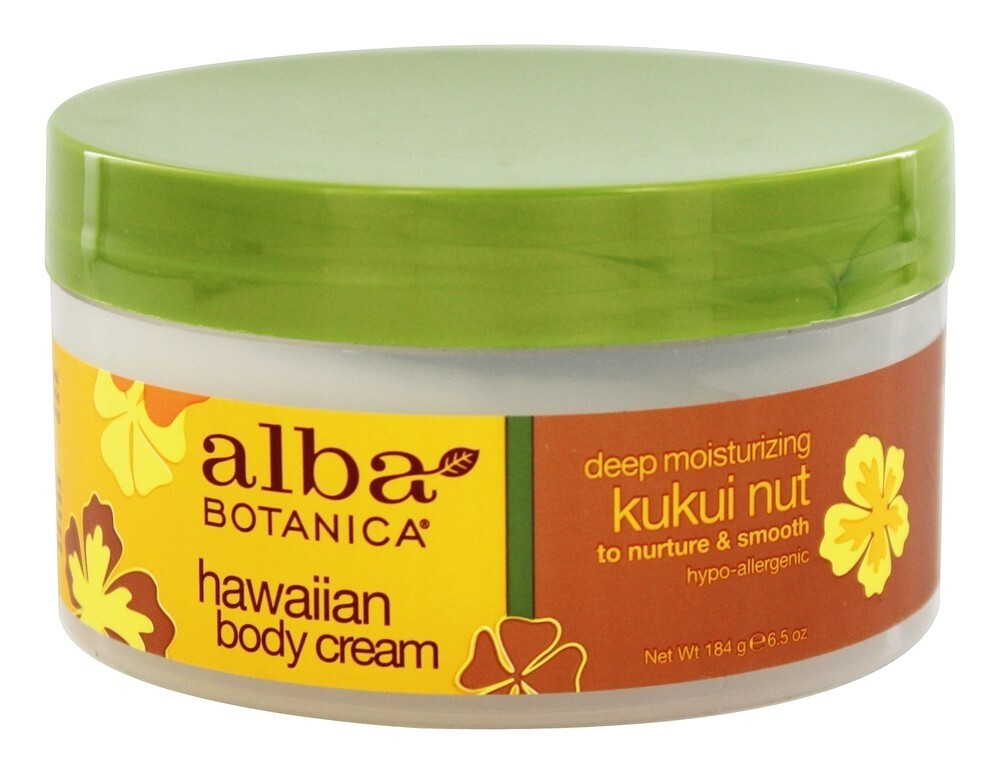 Alba creme de corpo havaiano Kukui Nut - 6.5 oz. Alba Botanica