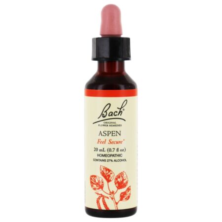 Bach dropper remédio flor original essência de flor aspen - 20 ml. Bach