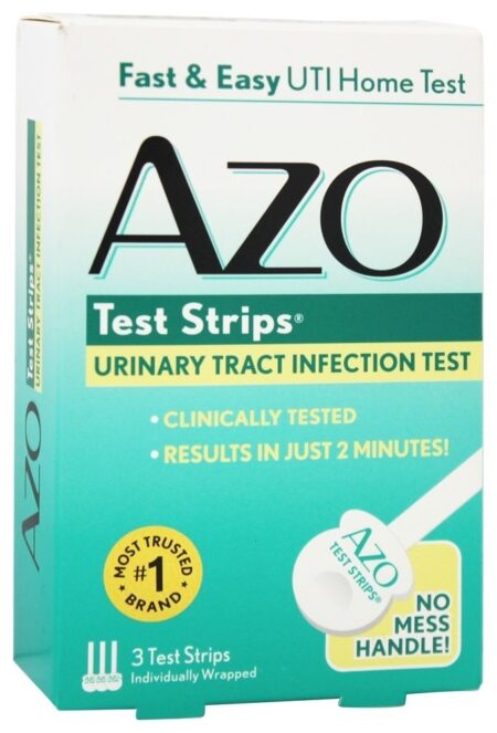 Tiras de teste de infecção do trato urinário - 3 Faixa (s) Azo